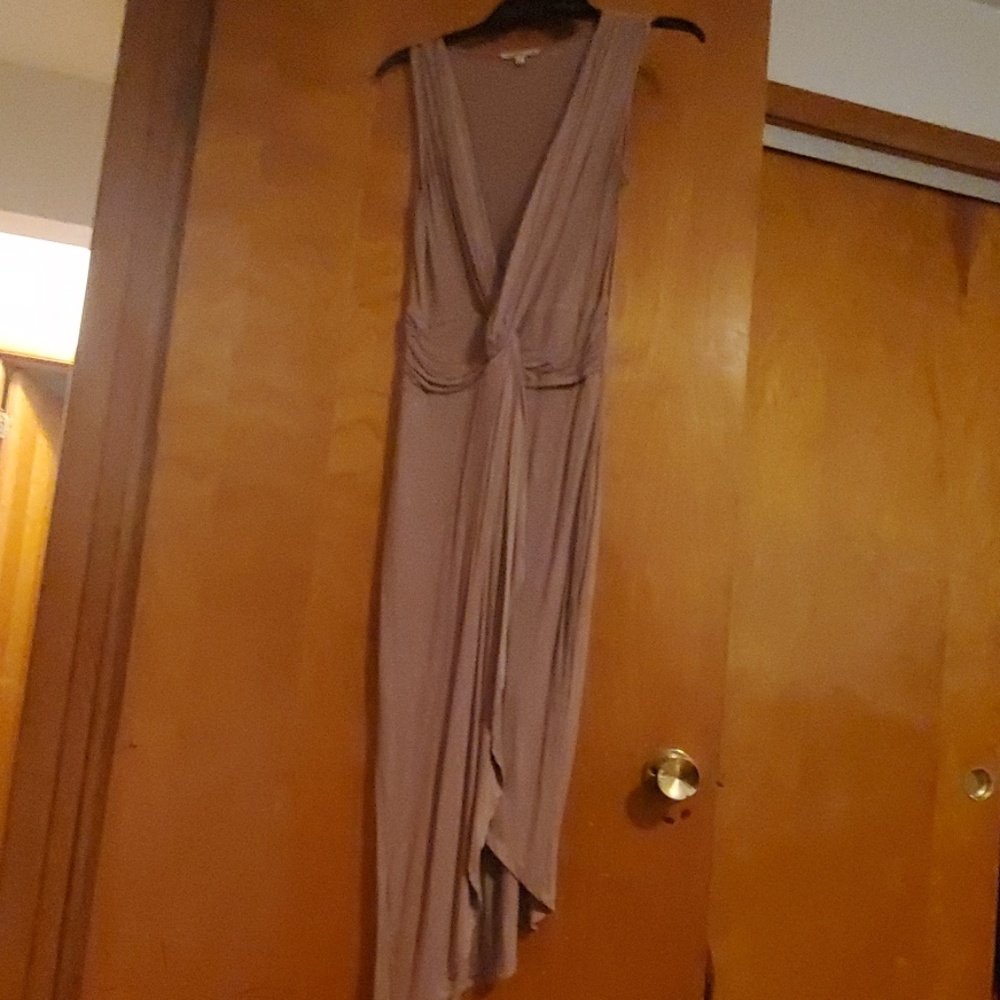 Tan dress
